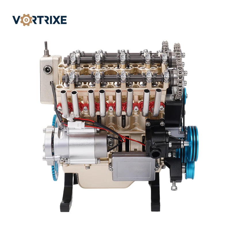 V8 Engine Metal Assembly DIY Model Kit
