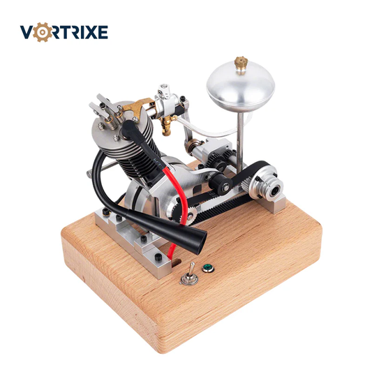 Hoglet V1 Single-Cylinder 4-Stroke Kickstart Mini Gas Motorcycle Engine Model