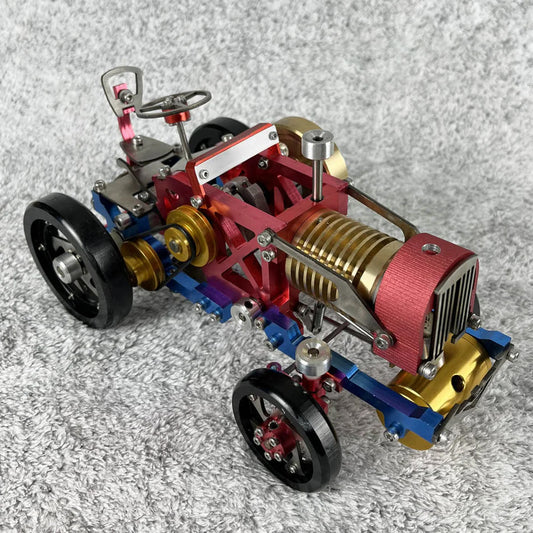 Fire absorbing Stirling tractor