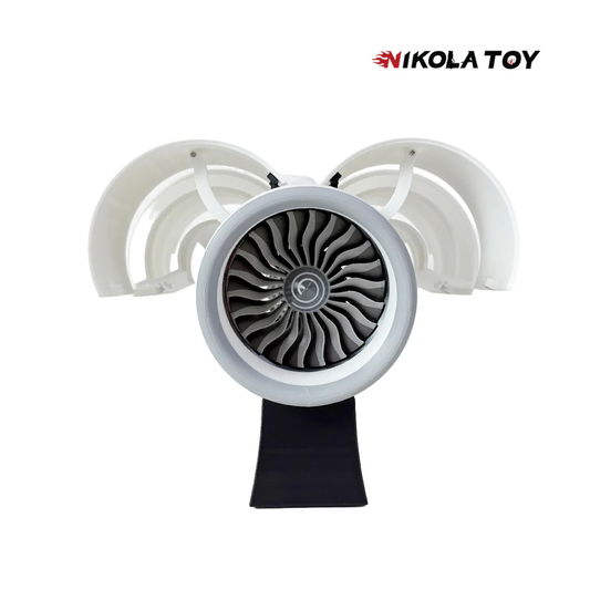 Small size (35cm/13in) Rolls Royce Trent 900 turbofan engine model