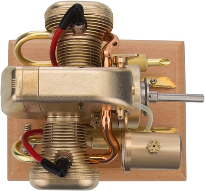 3.2c Engine DIY Assembly Mini Engine Kit, 4 Stroke Engine Motor Model for Motorcycle